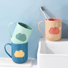 Couple's Toothbrush Cup, Student Dormitory Toothbrush Holder, Shockproof High-End Toothbrush Cup, Household Mouthwash Cup, Cute Toothbrush Cup