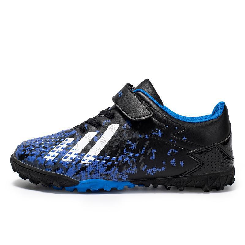 Zapatos de Fútbol Infantiles con Cierre Adhesivo TF para Terreno Firme