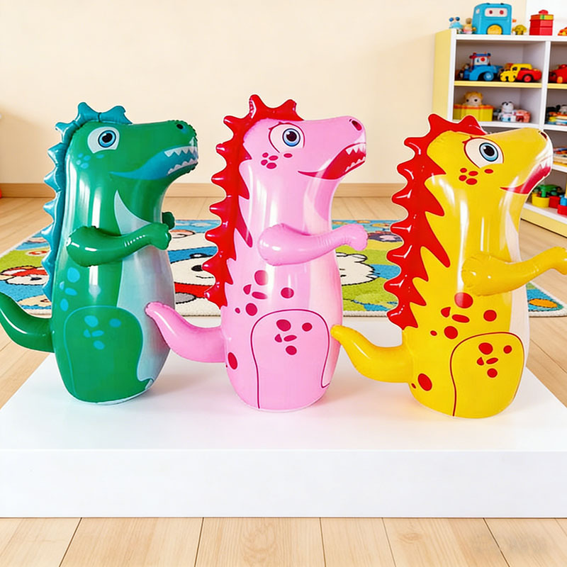 Dinosauro tumbler inyectado con agua alrededor de 95 cm