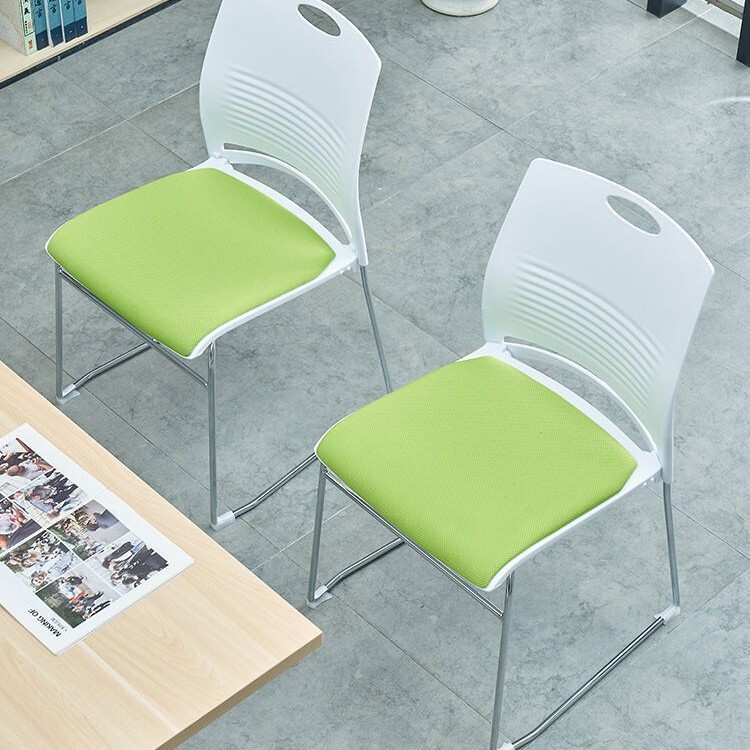 Training Chair, Conference Chair, Simple Staff Office Chair, Meeting Chair, Armless Chair with Backrest, Meeting Room Office Chair