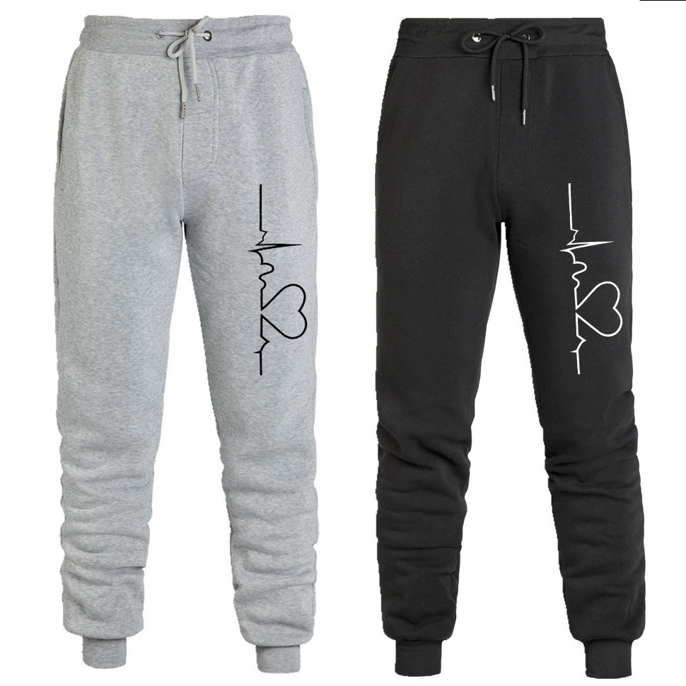 2023 Весна и осень Новые европейские и американские трансграничные мужские и женские спортивные брюки, мужские повседневные брюки больших размеров на флисовой подкладке, оптовая продажа