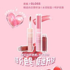 LEEMEMBER Hazy double-ended lip glaze matte lip mud moisturizing lip gloss lipstick for women fun0709