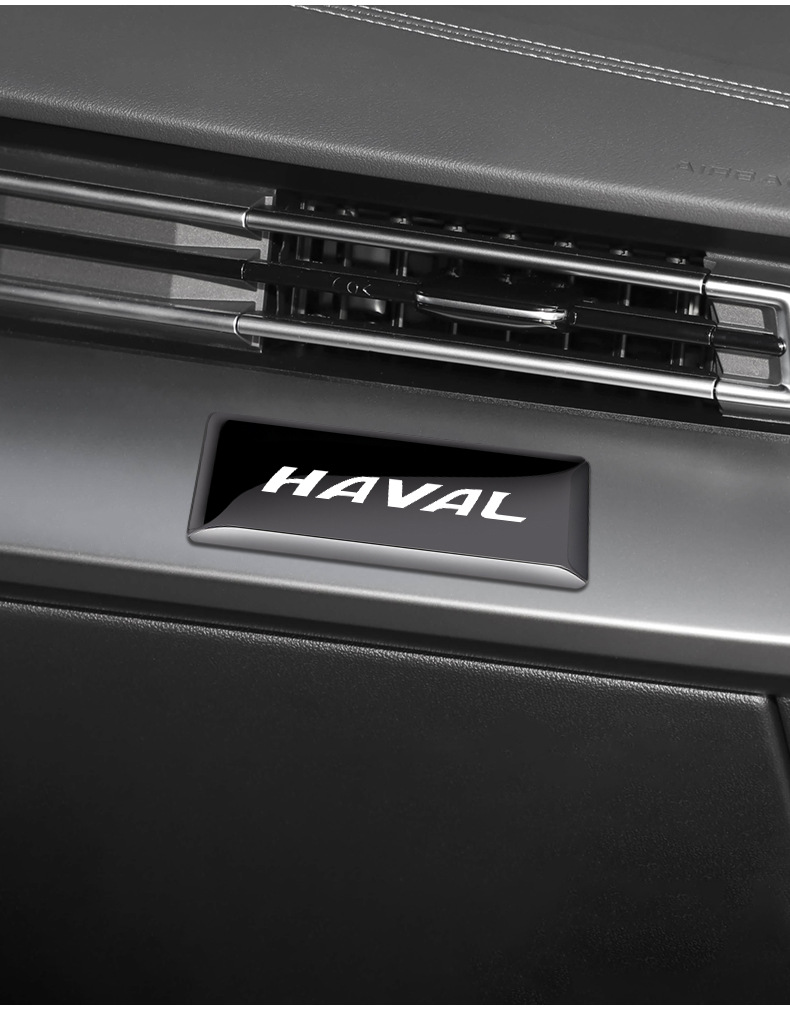 Suitable for Haval H6/H9/M6 Big Dog, Raptor, Divine Beast, and Dragon Car Metal Logo Decoration Stickers, Modification Creative Stickers
