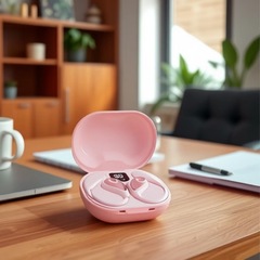 越境してよく売れている新型の高い顔の値は耳の骨の伝導の運動のbluetoothのイヤホンの源の工場の現物を掛けません。