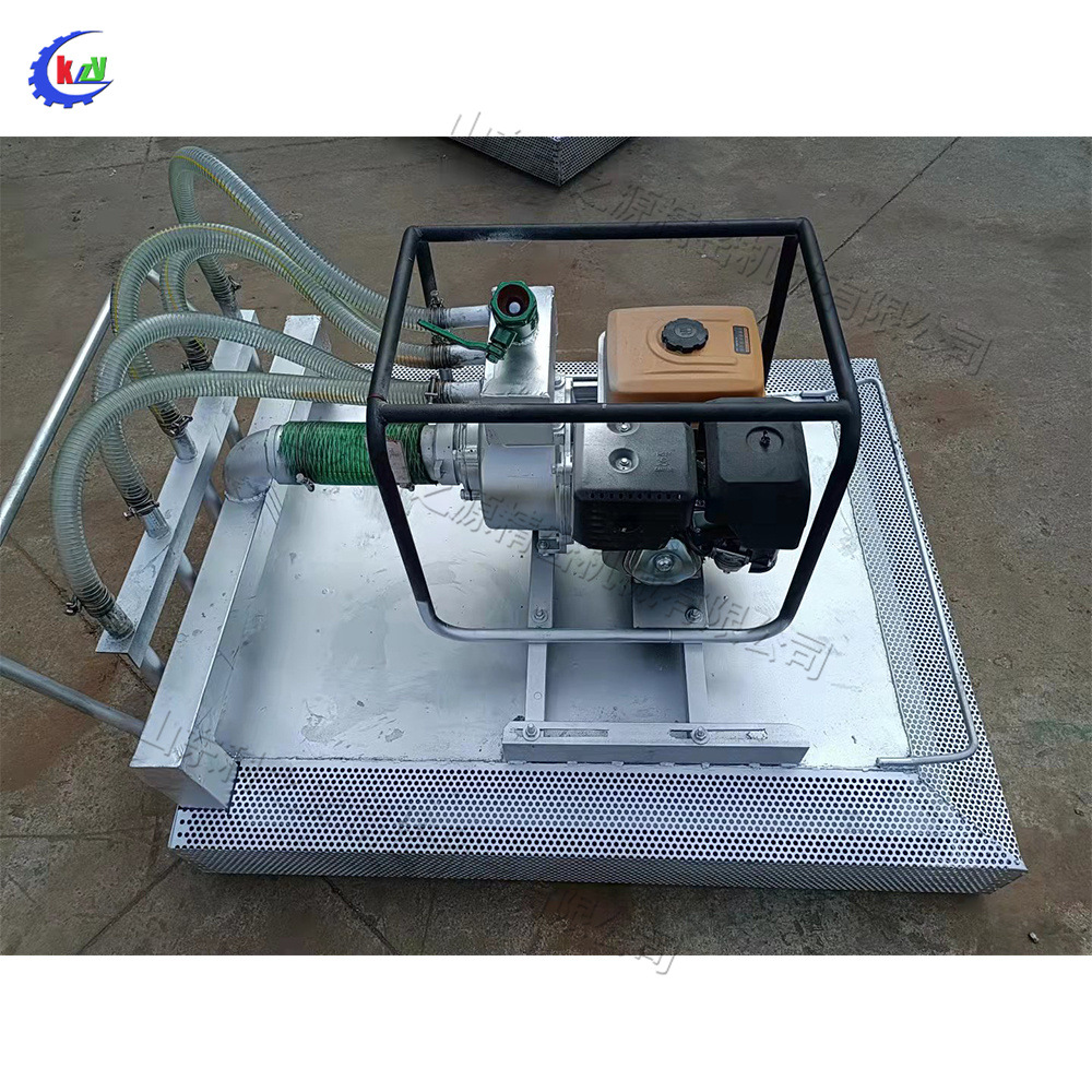 浮筒式挖藕机 自走式高压喷水采藕机 莲藕马蹄茨菇水生作物收获机