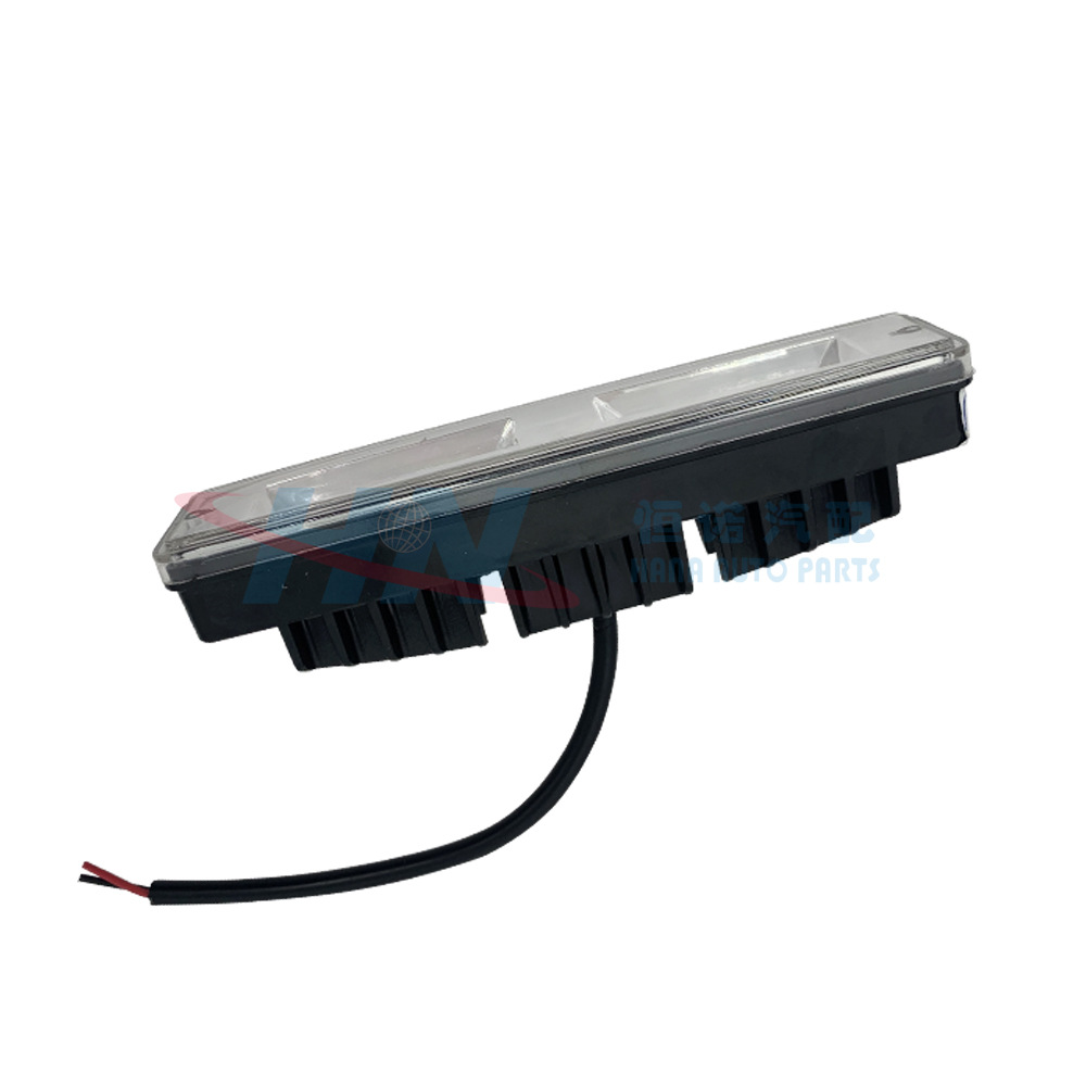 10-30v18w luz de trabajo de una línea COB tira proyector de aluminio ingeniería camión auxiliar Luz de marcha diurna