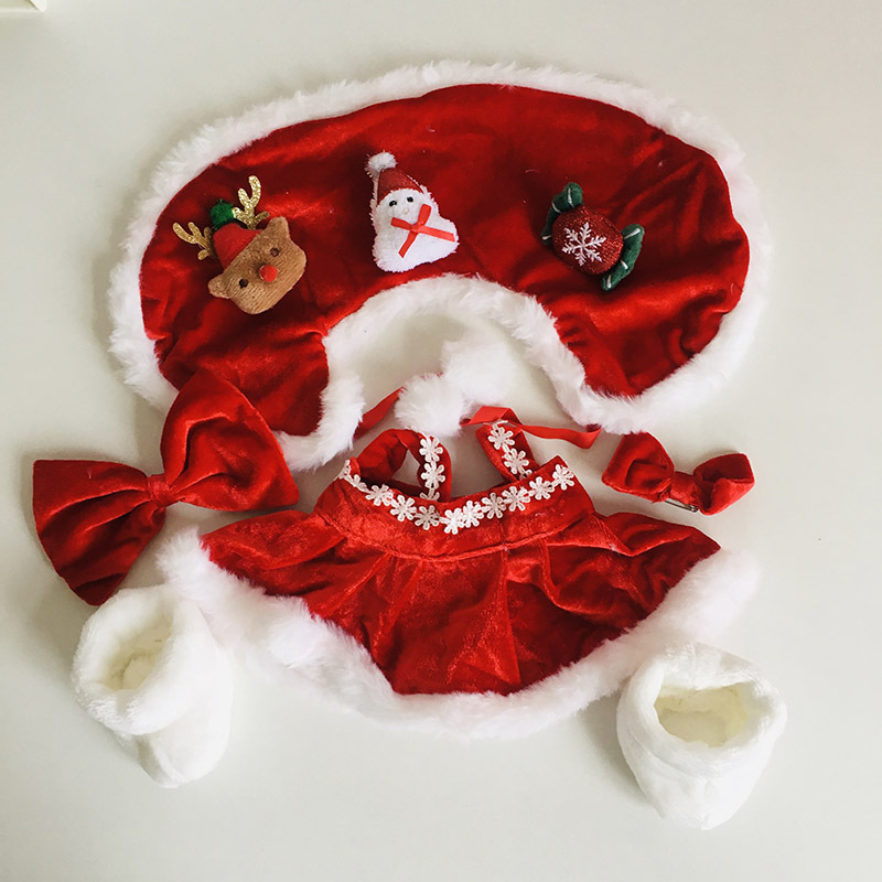 No. s Beier Lulu ropa 30cm conjunto oso muñeca ropa hecha a mano oso de peluche muñeca regalo para niñas