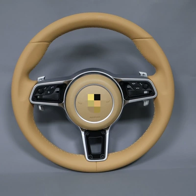 718, Panamera, Cayman, Boxster – Steering wheel - beige