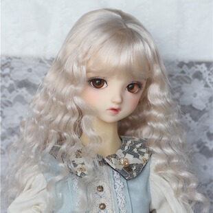 Wig BJD Doll Wig Long Curly Hair Milk Silk Easy to Care