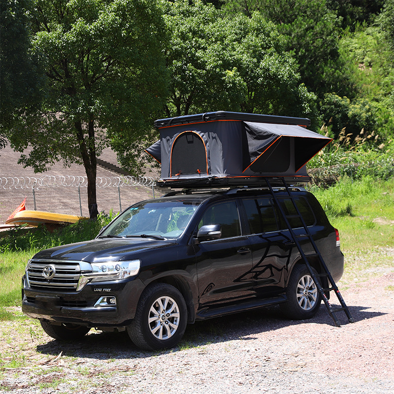 Hard-Top Fully Automatic Roof Outdoor Double Self-Driving Tour Anti-Mosquito Waterproof Car Tent Aluminum Alloy Roof Tent