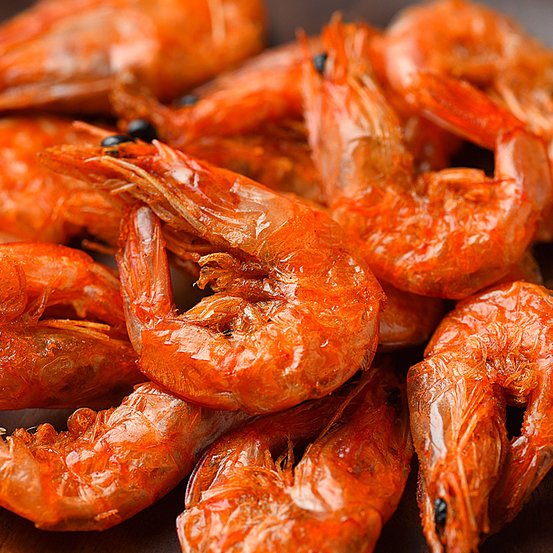 Alley Side Shrimp Boss Crispy Shrimp Cai Wenjing recommends freeze-dried 16g ready-to-eat large grilled shrimp snack for children and pregnant women