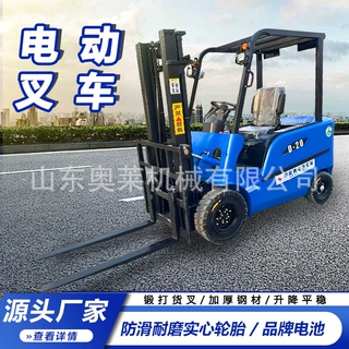 升高装卸电动叉车1.5吨2吨电动推高车座驾式电动叉车