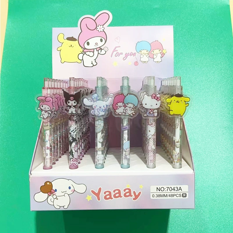 Роллер (Sanrio) KP-933 / NO-958, 0,5 мм, мультяшный дизайн, для студентов, унисекс