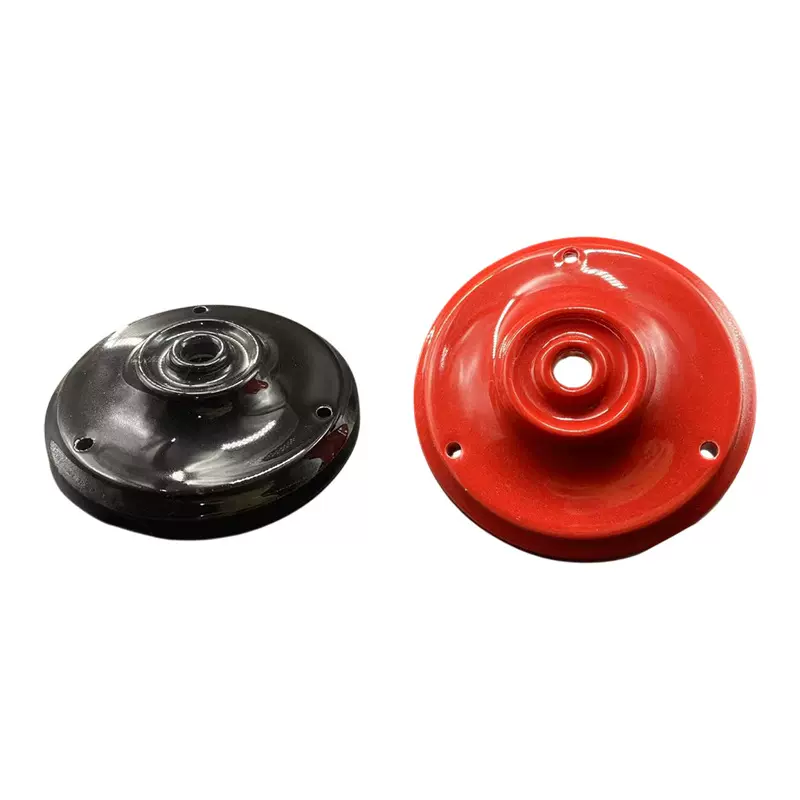 跨境专供彩色E27陶瓷灯头耐高温高频吊灯吸顶灯陶瓷吸盘灯头灯座