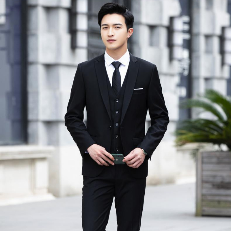 Traje traje de los hombres mejor hombre traje hermanos traje chaqueta novio boda negocio casual profesional traje formal otoño