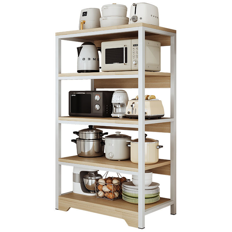 Estante de almacenamiento multifuncional de cocina estante de almacenamiento multicapa para horno de microondas estante de almacenamiento de utensilios estante de libros doméstico estante de artículos diversos