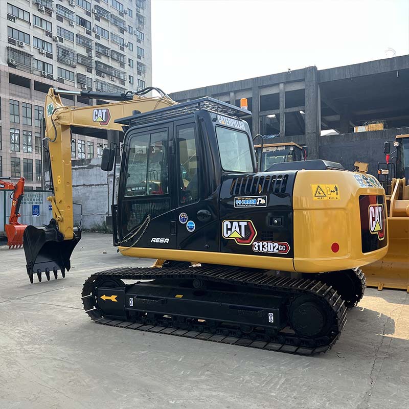 外贸专供：九成新二手卡特313挖掘机品质保证抓木机挖机