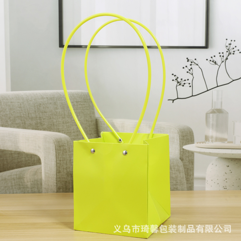 Caja Portátil para Flores de Cartón Blanco Impermeable para Arreglos Florales image 20