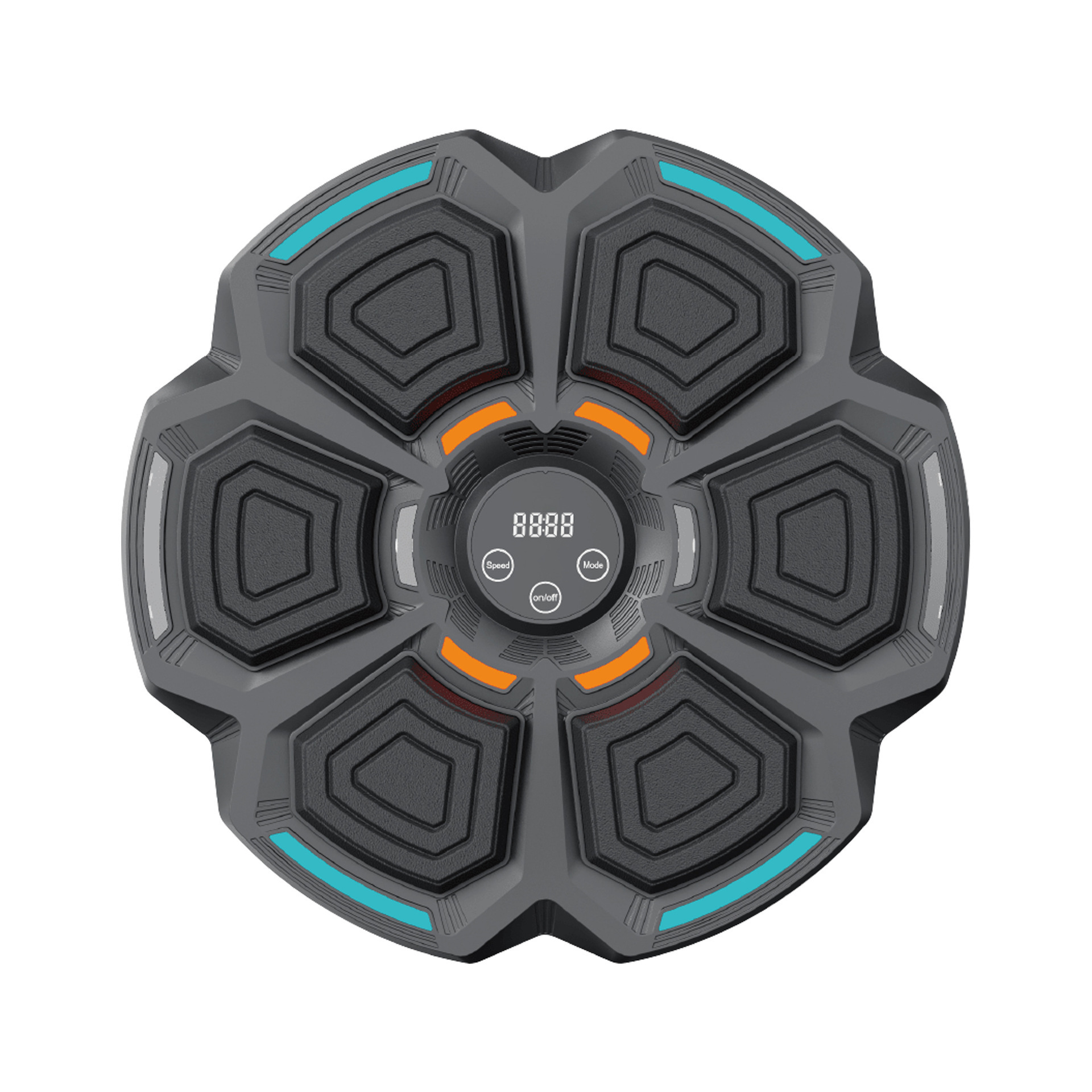 Equipo de entrenamiento de la máquina de boxeo de música inteligente vertical práctica de boxeo pared objetivo máquina de potencia niños reacción objetivo de boxeo