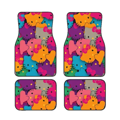 for All Seasons, Cartoon Hello Kitty Avtomobil döşəmə paspasları