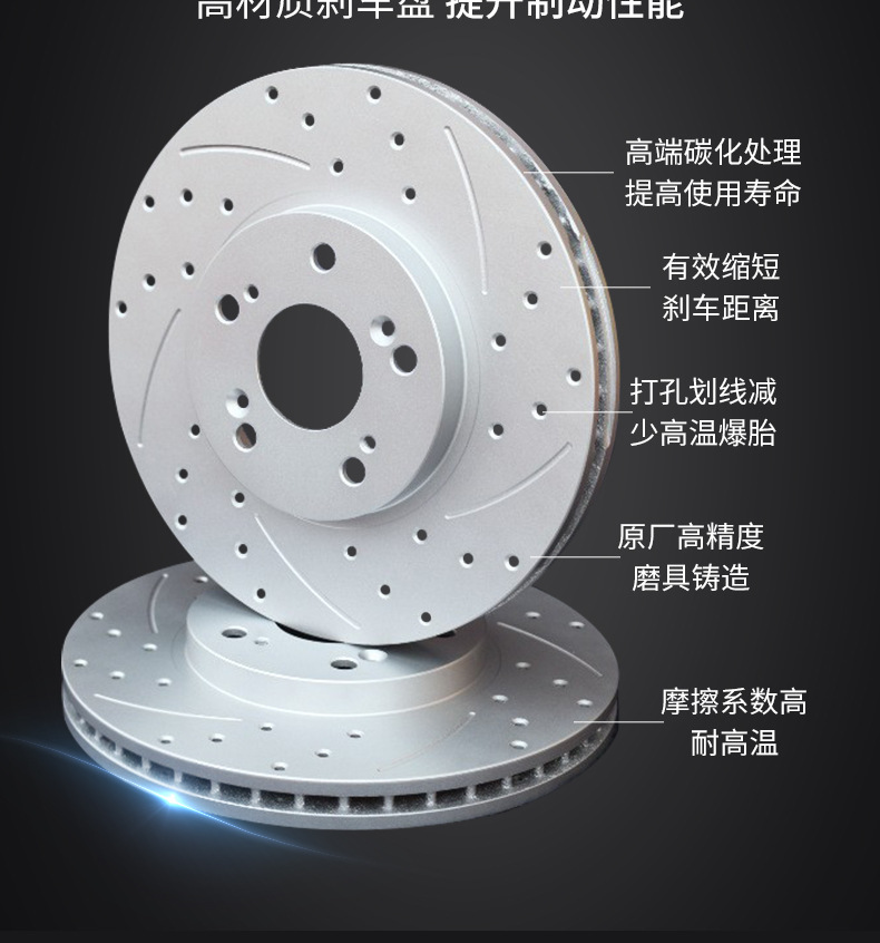 Factory Direct Supply wholesale suitable for Pentium B70B90X80 Mazda 6 Ruiyi car brake brake disc accessories