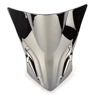 Motorcycle front windshield: Windscreen Wind Shield - style-3-electroplating
