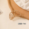 Acrylic hairgrip, big crab pin, hair accessory, shark, hairpins, simple and elegant design, South Korea, wholesale