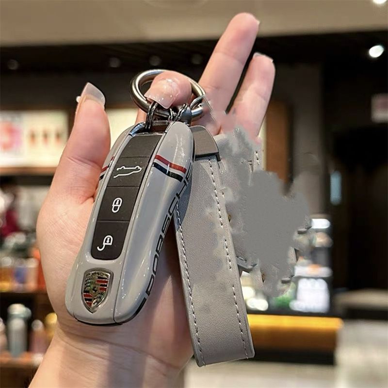 ポルシェキーシェル新しいカイエン718マカンパナメーラtaycan911プラグインキーカバーに適しています。|undefined
