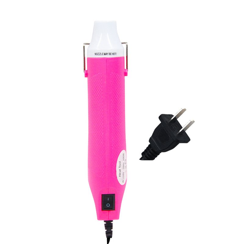 Pistola de aire caliente 220V estándar nacional 110V estándar americano 300W cerámica suave Tubo termorretráctil película calor encogible herramienta de calefacción pistola caliente