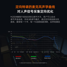 KZ-M2双咪镀银type-c升级线 集成专业级双麦阵列全音域超高清麦克
