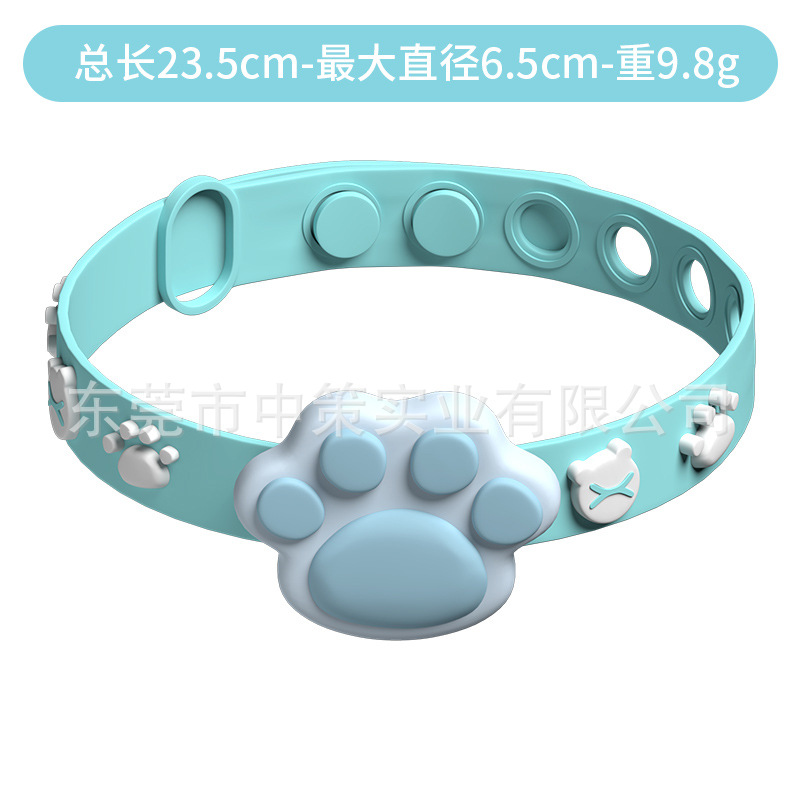 파란색과 흰색 - 파란색 발톱