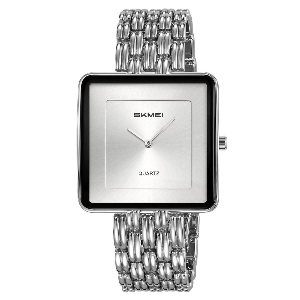 Momentos de reloj cuadrado simple reloj de cuarzo impermeable para parejas reloj de pulsera al por mayor transfronterizo regalos fábrica personalizada