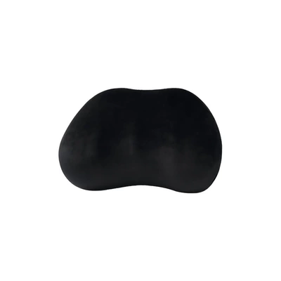 Rain Stuffed Car Headrest and: Waist support - plush-simple-memory-foam-headrest-black