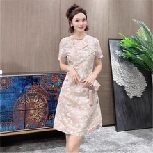 2808����ʽ�Ї��LŮ�b�������۶�ׯ����ɫ���\�B��ȹ���ļ�