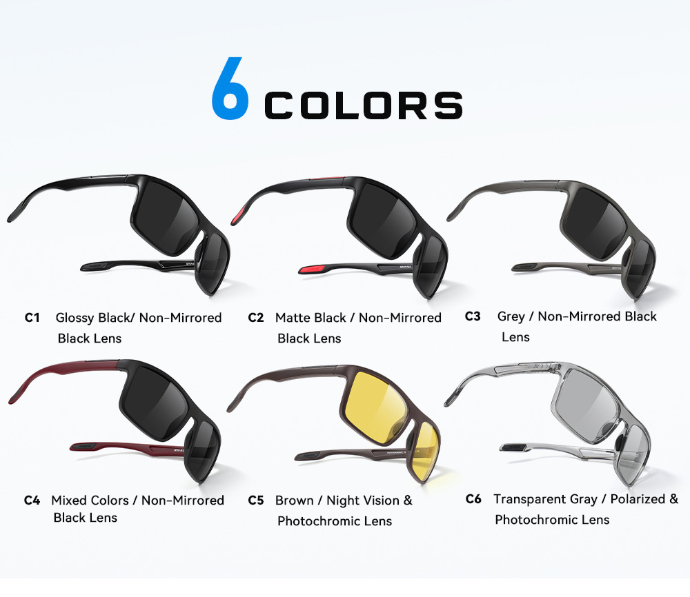 KDEAM Large Size Fashion Polarized Sunglasses Outdoor Casual Sunglasses Central Asia Eyewear Wholesale KD101-PLUS