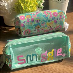 Australian Smiggle Pen Case Transparent Girl Stationery Box Double Layer Pencil Storage Pen Box Student Multifunctional Gift
