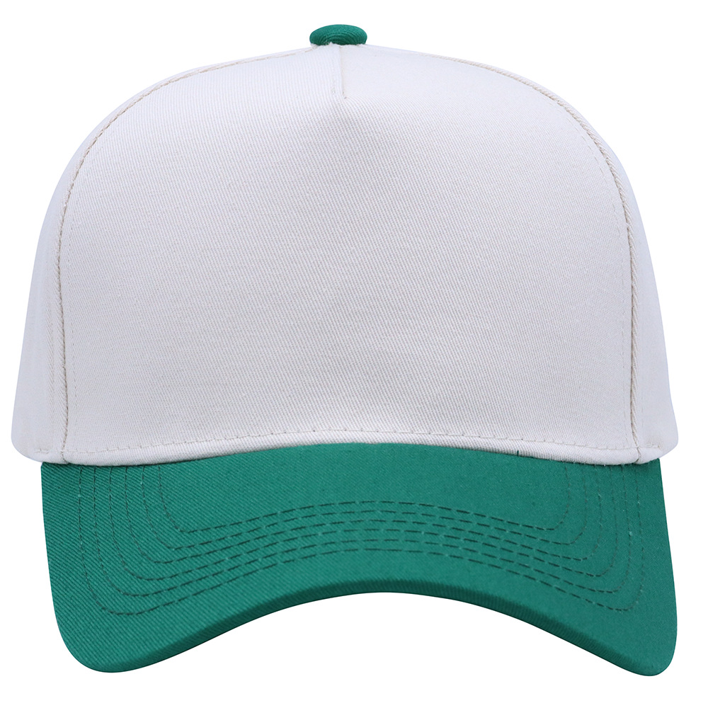 Modieuze dames baseballcap five panel in colorblock stijl_voghion.com