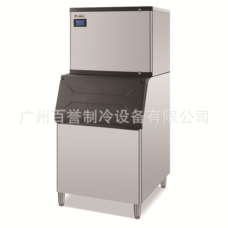 Comercial máquina de hielo cuadrado 318kg café leche té bebida tienda de hacer hielo equipo Máquina automática grande split máquina de hielo