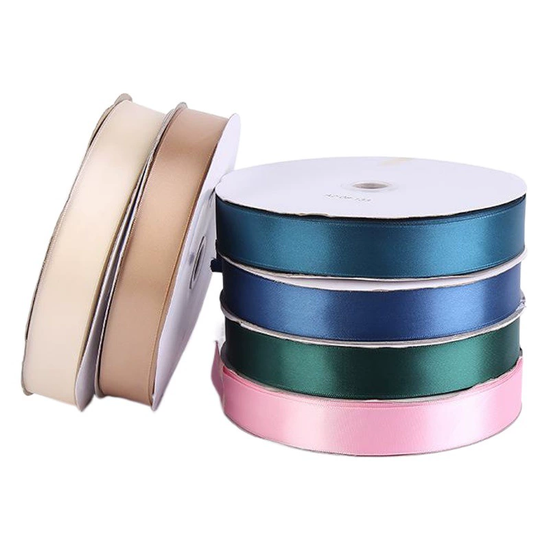 Прямая поставка с фабрики многоцветная в наличии полиэфирная лента с шифрованием атласная лента цвет DIY аксессуары Ювелирная лента