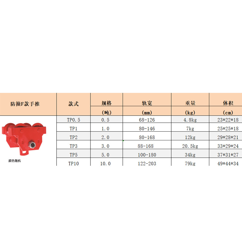 Empuje a mano el coche deportivo 0,5 toneladas (tipo anticolisión)