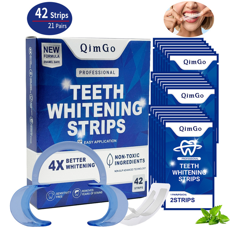 TK亚马逊爆款牙贴TeethWhiteningStrips跨境专供源头工厂美白干贴|undefined