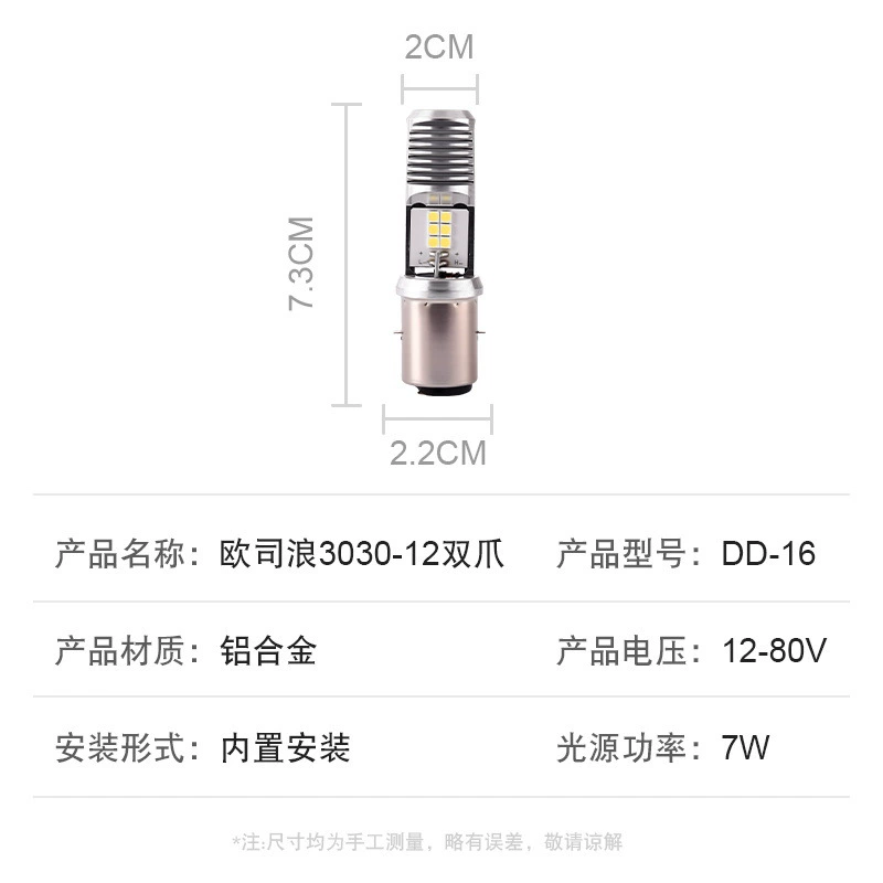 Двусторонние LED-головные фары, свет, P15, Король-кенг (кроссбордер)