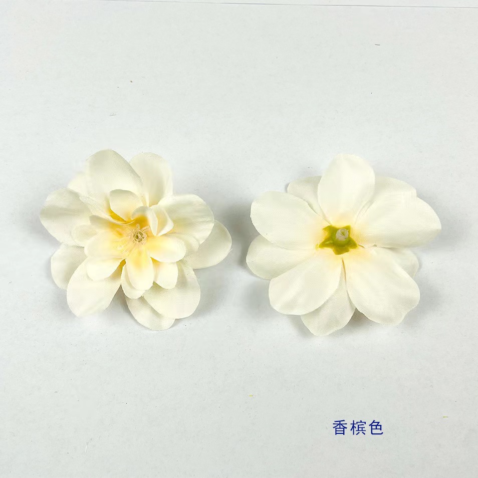 Flores hechas a mano de simulación de golondrina DIY ropa de decoración de cabello ilustración material de flores de pinzas flores falsas de hincia