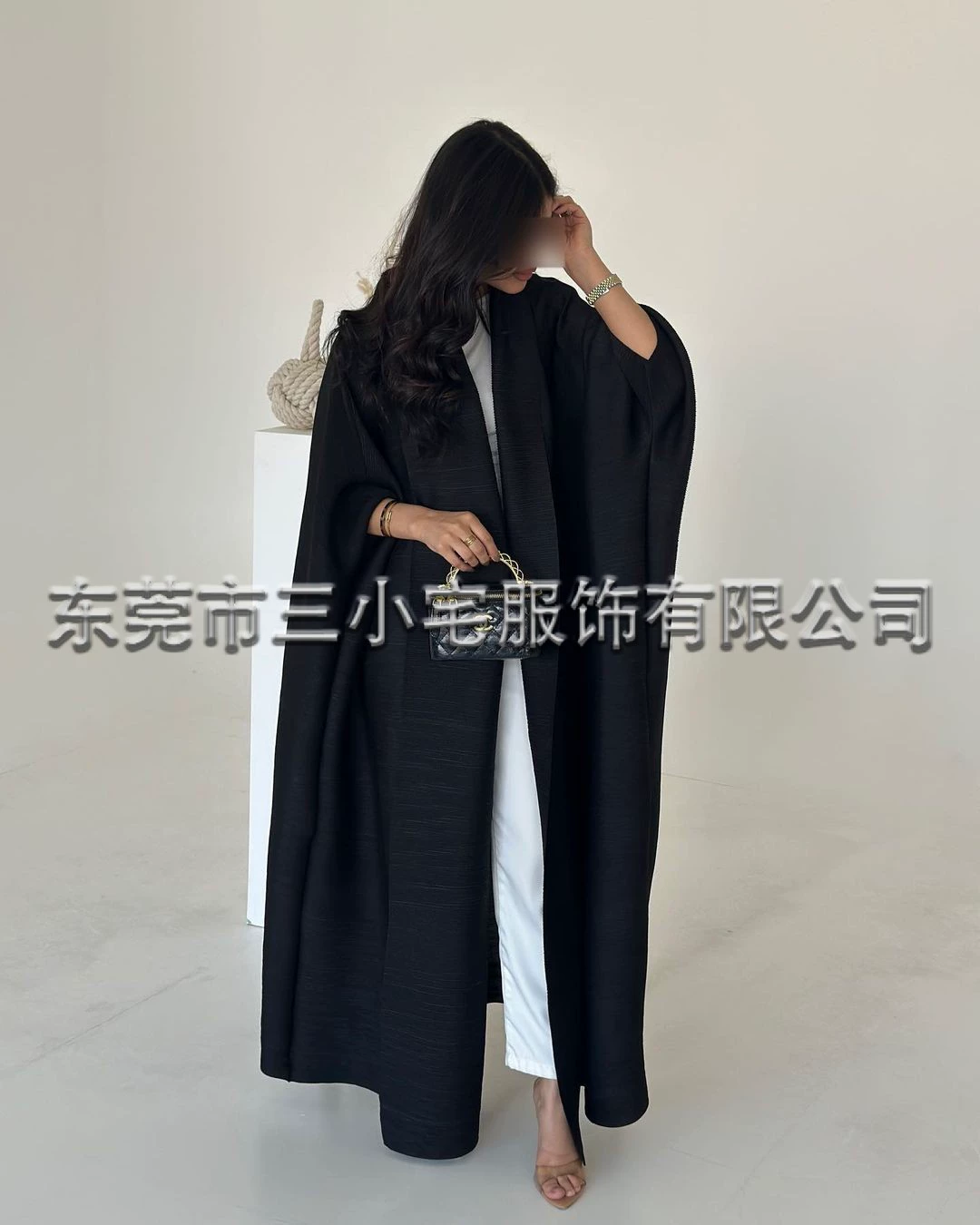 Платье абая Miyake, складчатый женский длинный кардиган, стиль Дубай, легкий элегантный наряд ближневосточного стиля