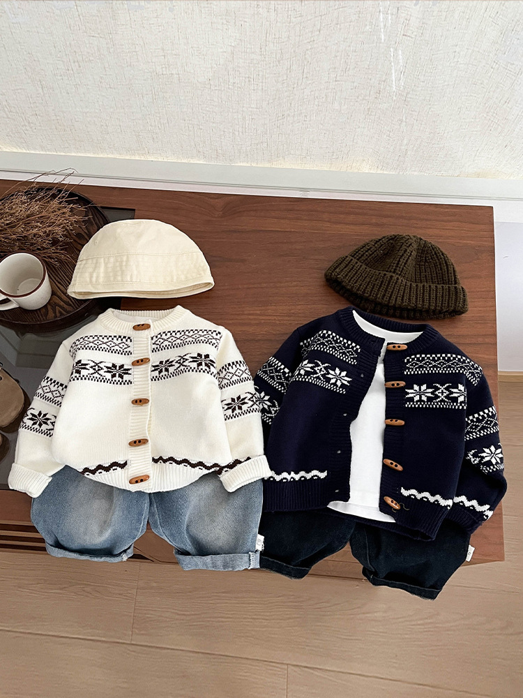 Children's autumn sweater