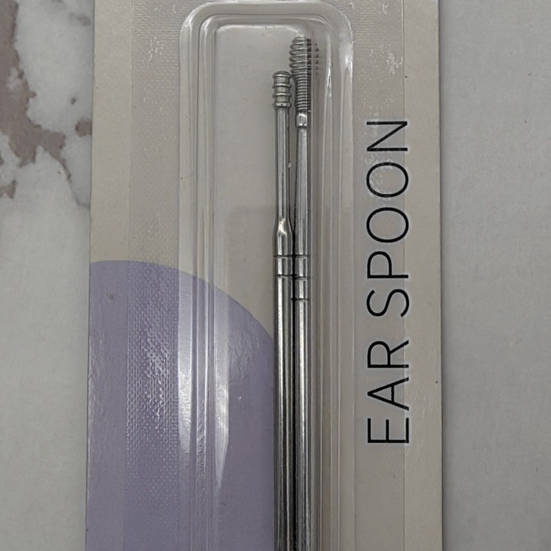 Oído excavación oreja excavación herramienta oreja recoger código de barras independiente embalaje independiente