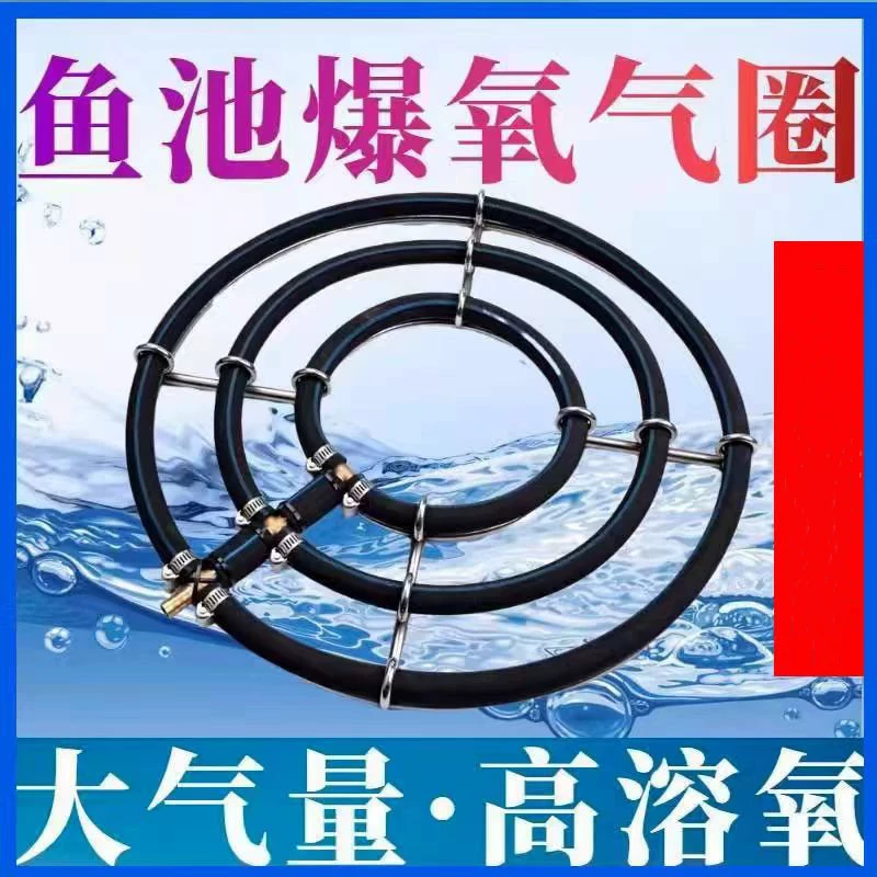 Wholesale exposure of oxygen rot stainless steel nano -pipe air disk Aquatic seafood breeding gas bubble stone fish tank nano -nano -exposed air disk