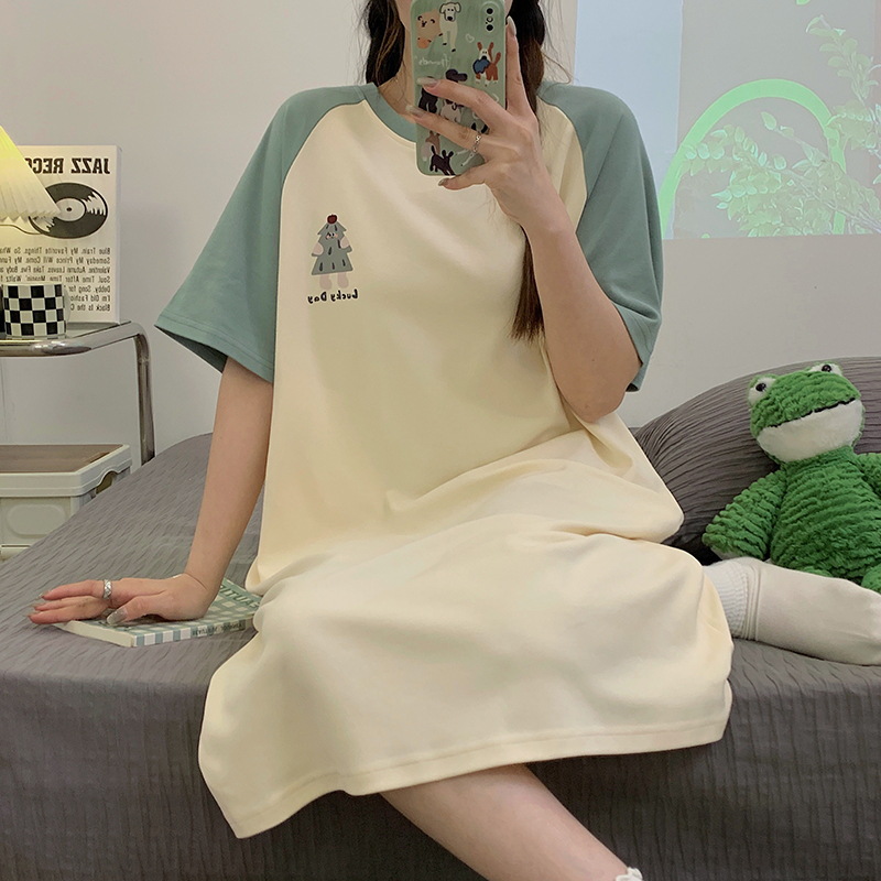 Pijama de verano para mujeres 2024 nueva mujer de algodón sexy de verano de mangas cortas para mujeres embarazadas pijamas de gato negro de verano para mujeres