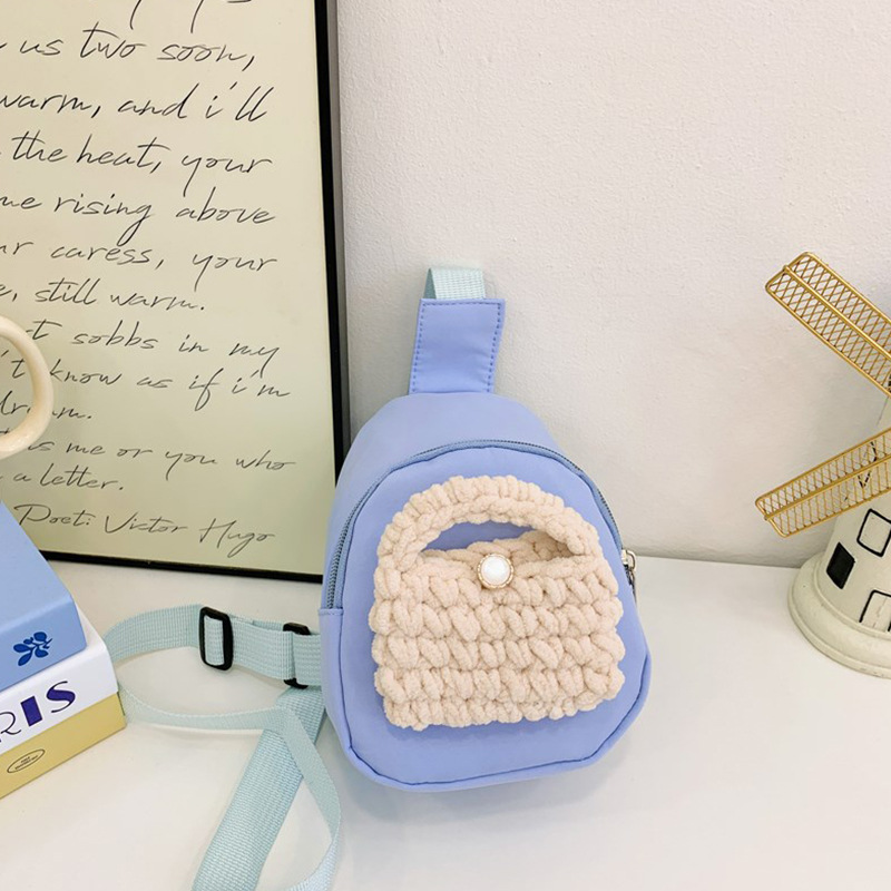 Bolso de niña 2025 nuevo bolso de bebé princesa bolsa de cambio al aire libre bolso de pecho de niña universal