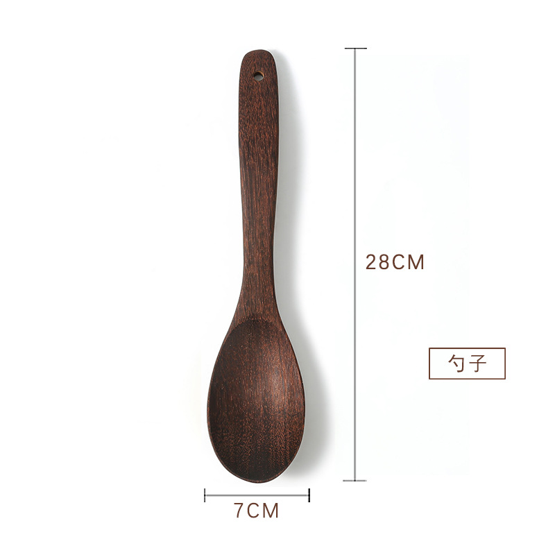 닭 날개 나무 숟가락 (28cm * 7cm)